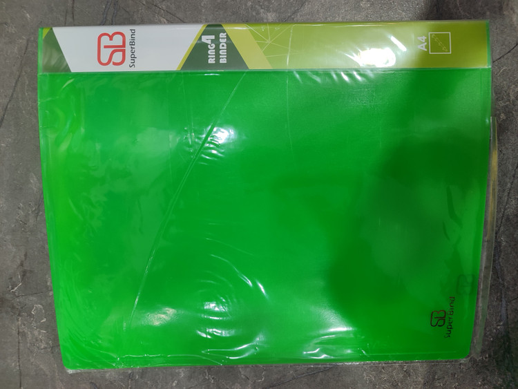 کلربوک A4 برند SUPER BIND برای نگهداری اسناد و مدارک